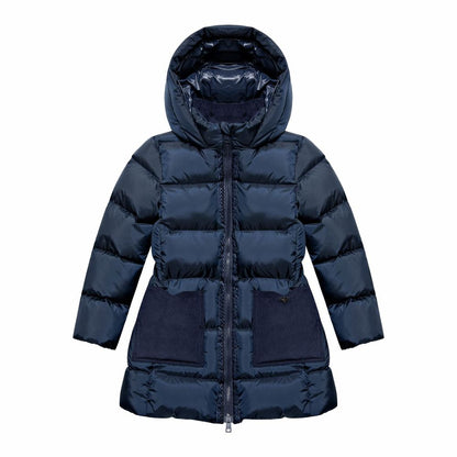 REPLAY & SONS Piumino con Cappuccio SG93A3.000.723H9 Blu Notte