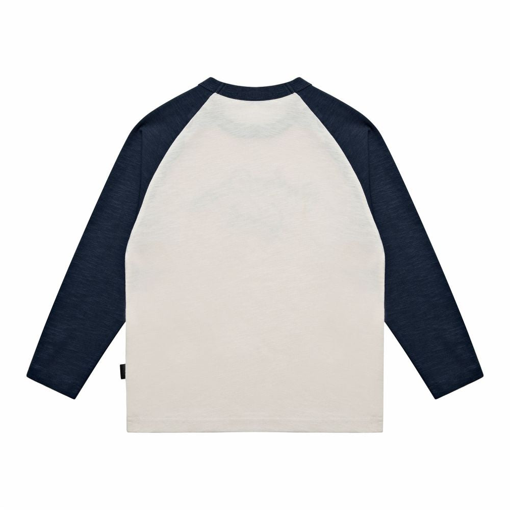 REPLAY & SONS T-shirt Maniche Lunghe SB91II.000.724BBW Bianco Blu