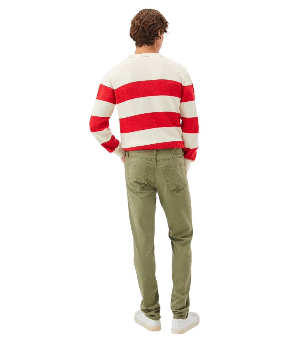 ROY ROGER'S  Pantaloni 517 Plain Drill Crow RRU089P0370127/C0085