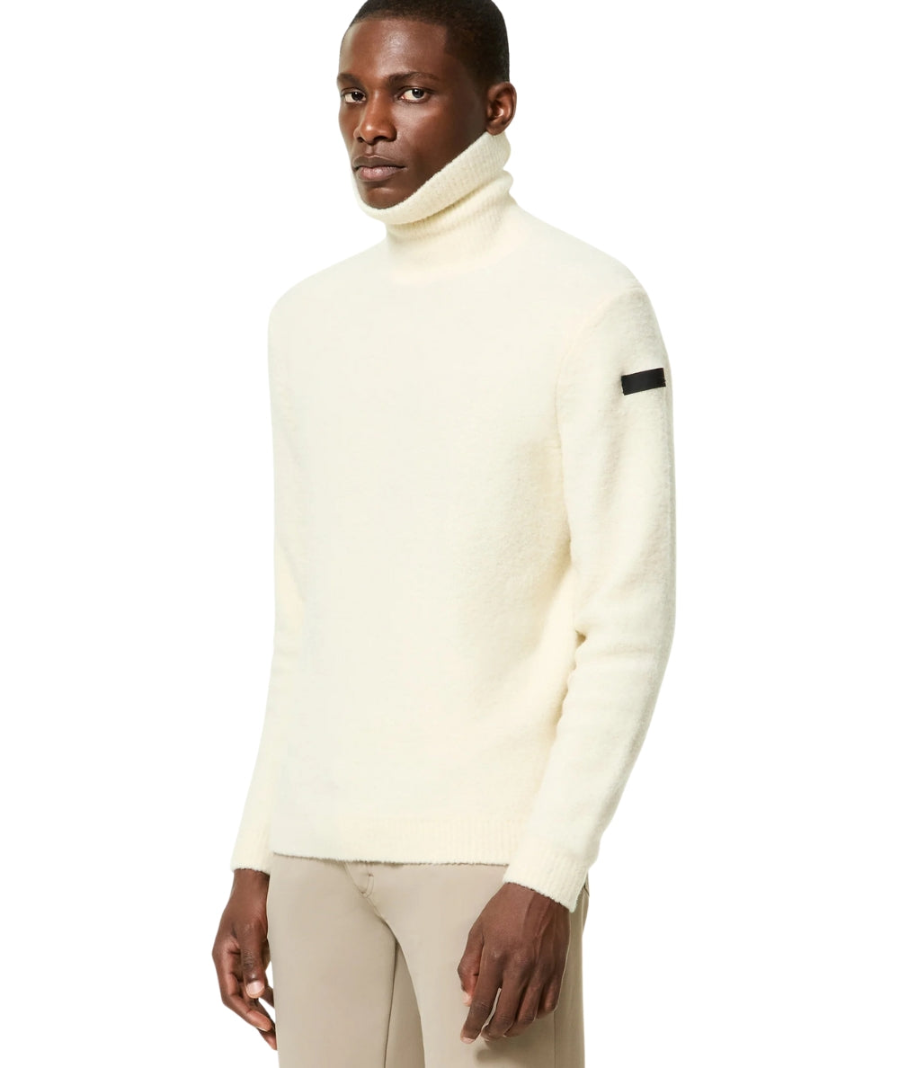 RRD Dolcevita Bouclè Knit W25164 Bianco Panna