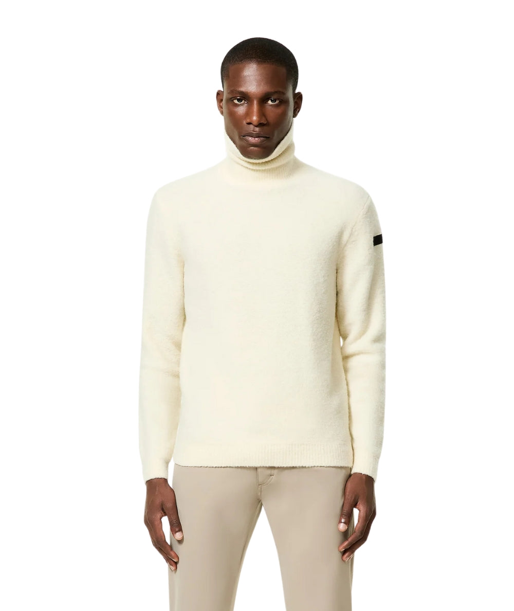 RRD Dolcevita Bouclè Knit W25164 Bianco Panna