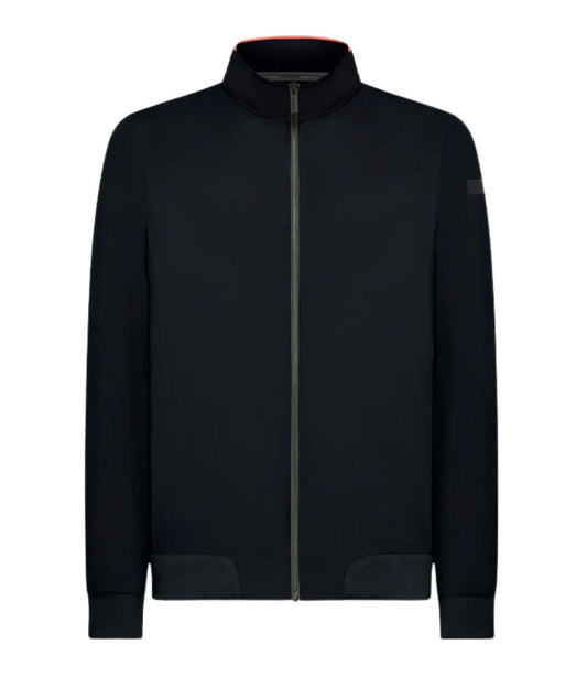 RRD Felpa con Collo Alto Surflex Soft Touch Full Zip 26157 26157 Blu