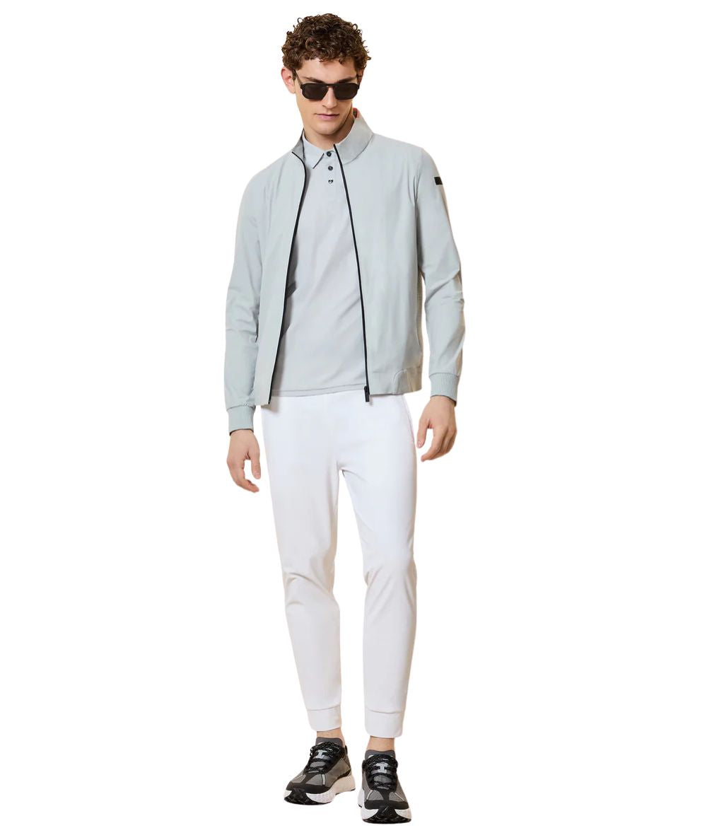 RRD Felpa con Collo Alto Surflex Soft Touch Full Zip 26157 26157 Grigio