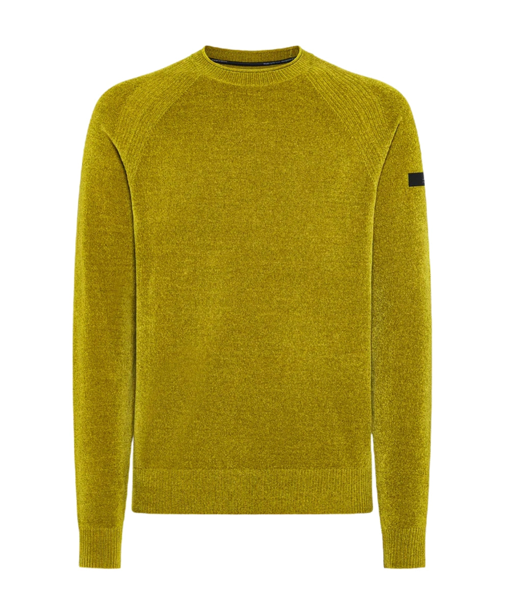 RRD Maglione Girocollo Velvet Volcano Knit W25135 Giallo