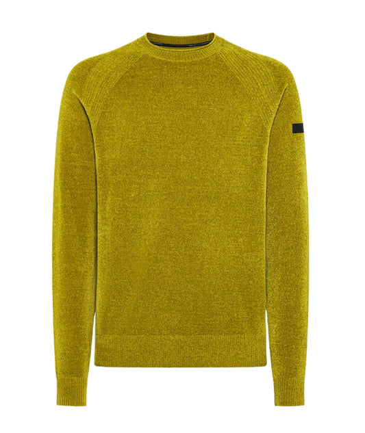RRD Maglione Girocollo Velvet Volcano Knit W25135 Giallo