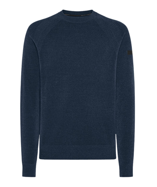 RRD Maglione Velvet Round Knit W25132 Blu