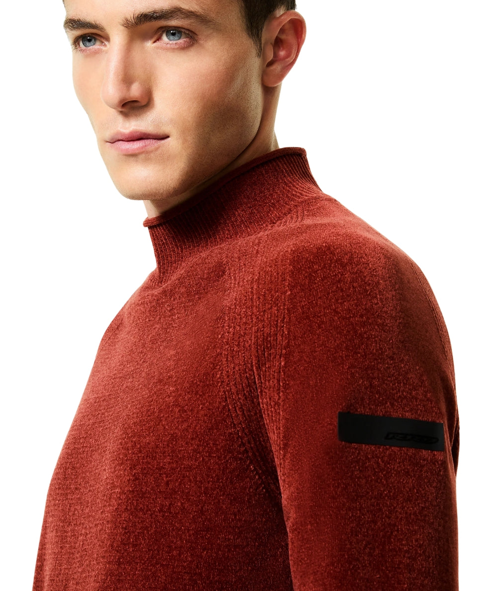 RRD Maglione Velvet Volcano Knit W25135 Arancione