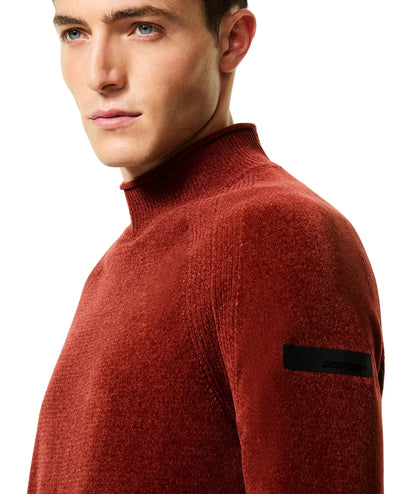 RRD Maglione Velvet Volcano Knit W25135 Arancione