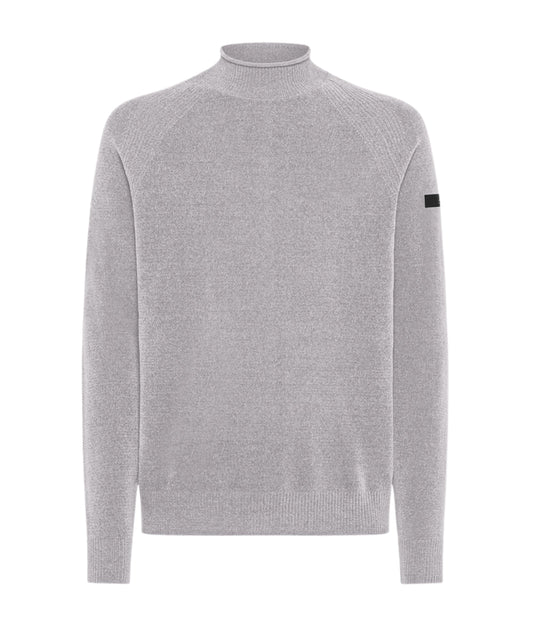 RRD Maglione Velvet Volcano Knit W25135 Grigio Ghiaccio