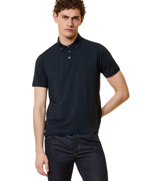 RRD Polo Dyn a Costine 26227 Blu Scuro