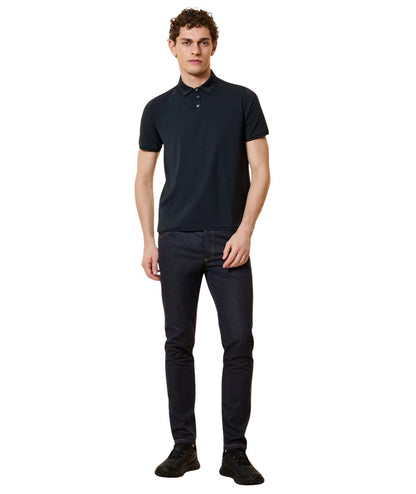 RRD Polo Dyn a Costine 26227 Blu Scuro