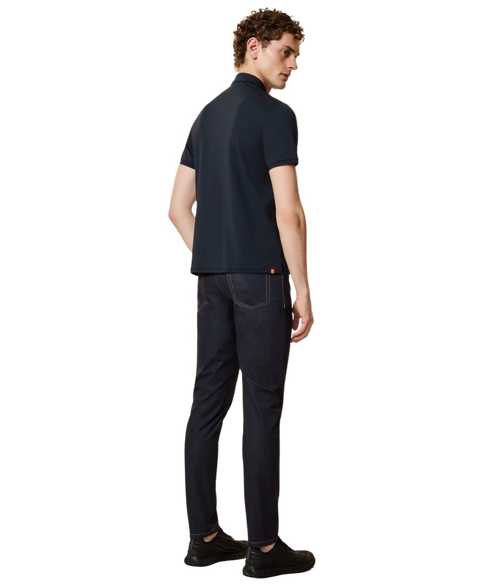 RRD Polo Dyn a Costine 26227 Blu Scuro