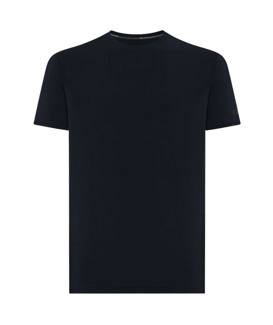 RRD T-shirt Girocollo Rib Strech a Costine 26220 Blu Scuro