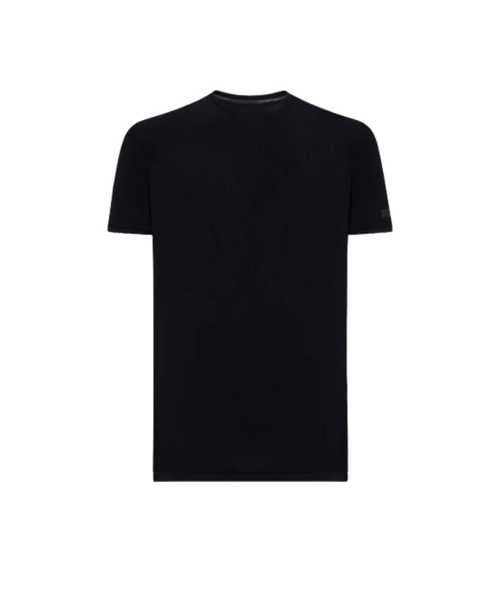 RRD T-shirt Girocollo Rib Strech a Costine 26220 Nero