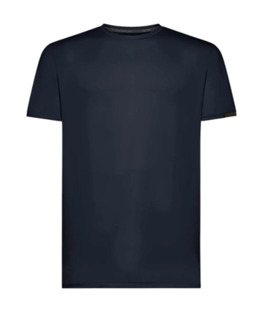 RRD T-shirt Oxford Logo Manica 25216 Blu Oltremare