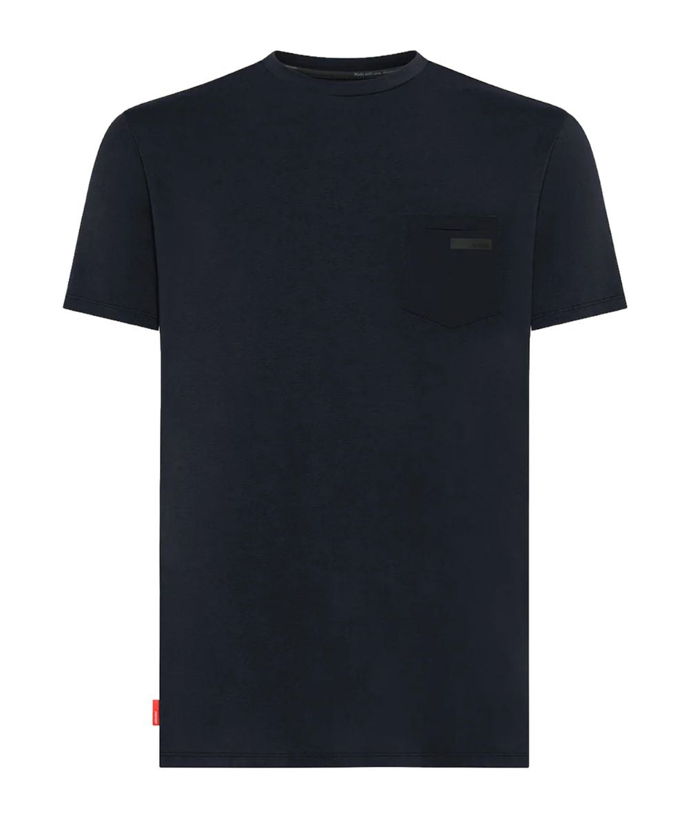 RRD T-shirt Revo in Cotone Jersey con Girocollo 26200 Blu Scuro