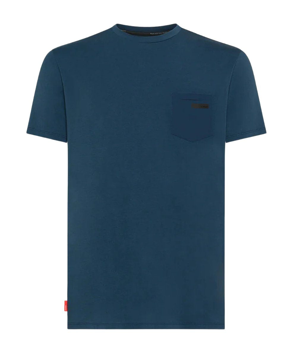 RRD T-shirt Revo in Cotone Jersey con Taschino 26200 Blu Royal