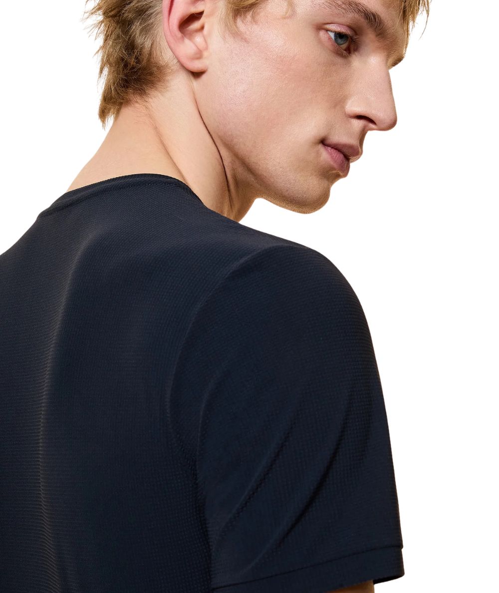 RRD T-shirt Square Strech in Seersucker 26223 Blu