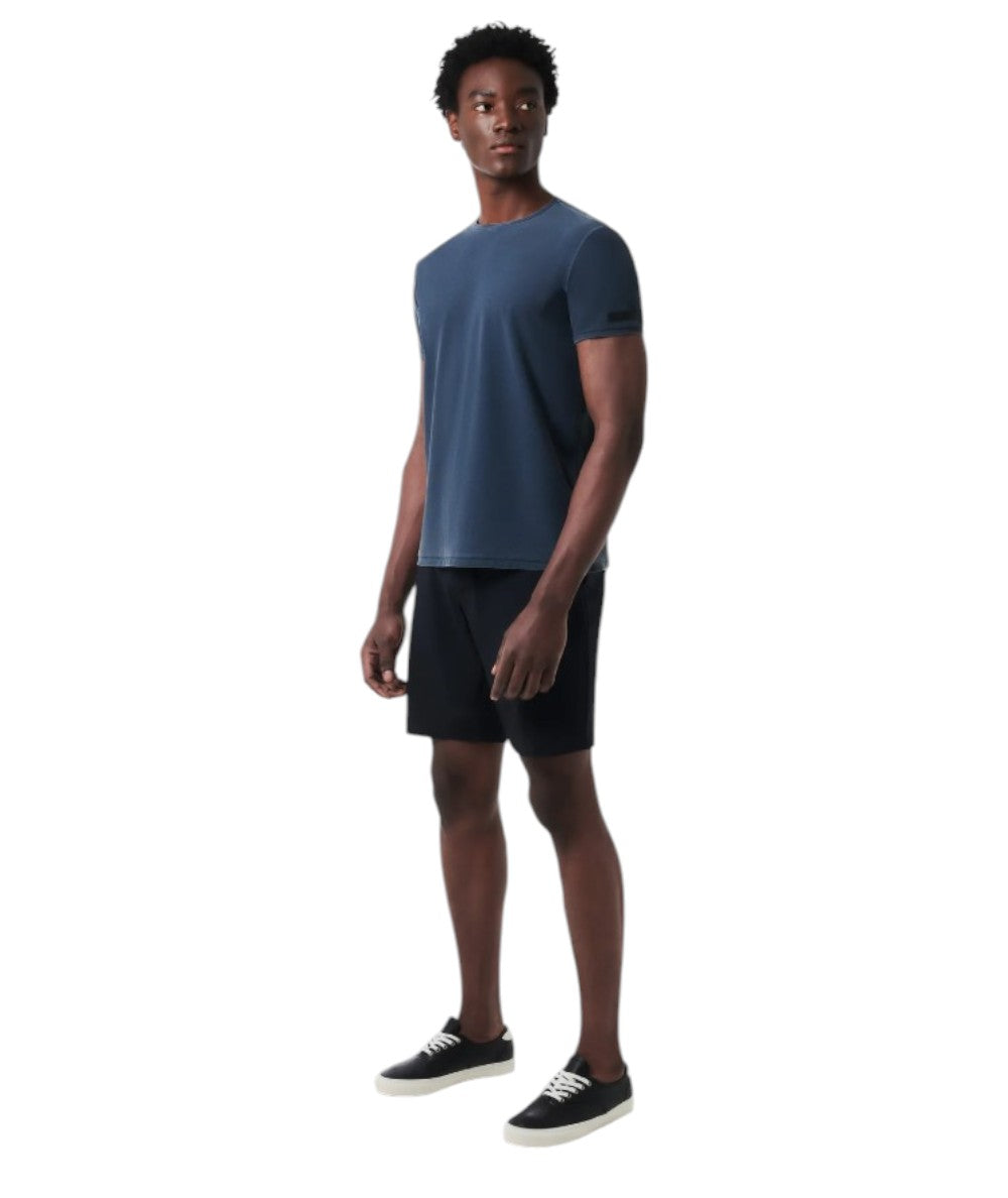 RRD T-shirt Techno Wash Piquet 25218 Blu Scuro 2