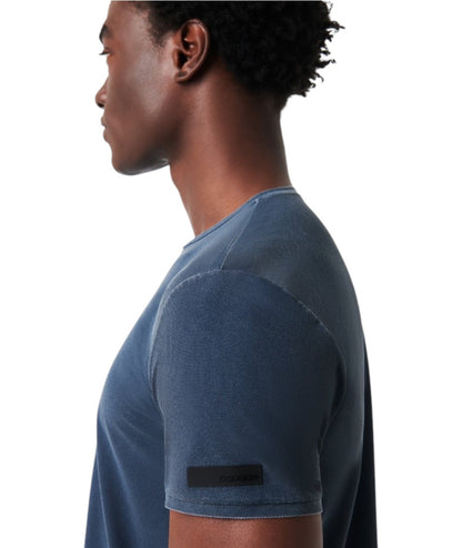 RRD T-shirt Techno Wash Piquet 25218 Blu Scuro 3