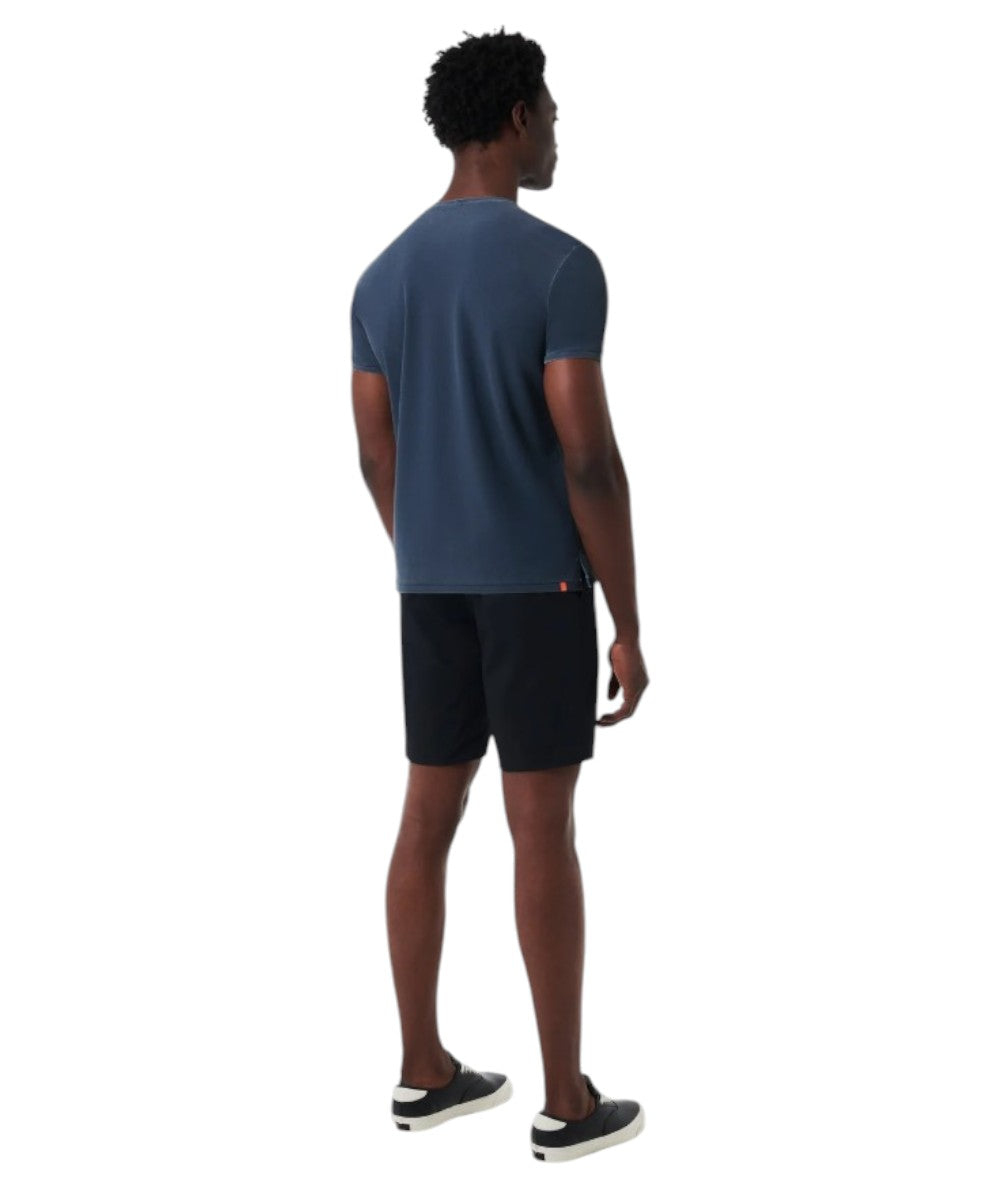 RRD T-shirt Techno Wash Piquet 25218 Blu Scuro 4