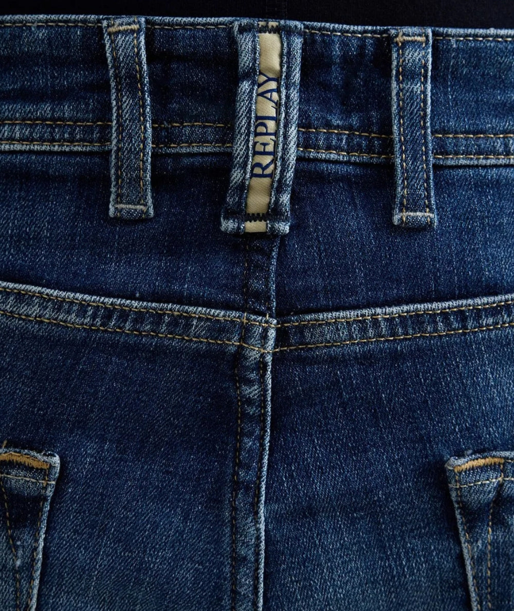Replay Bermuda in Denim MA981Q.000.141102 Denim Medio