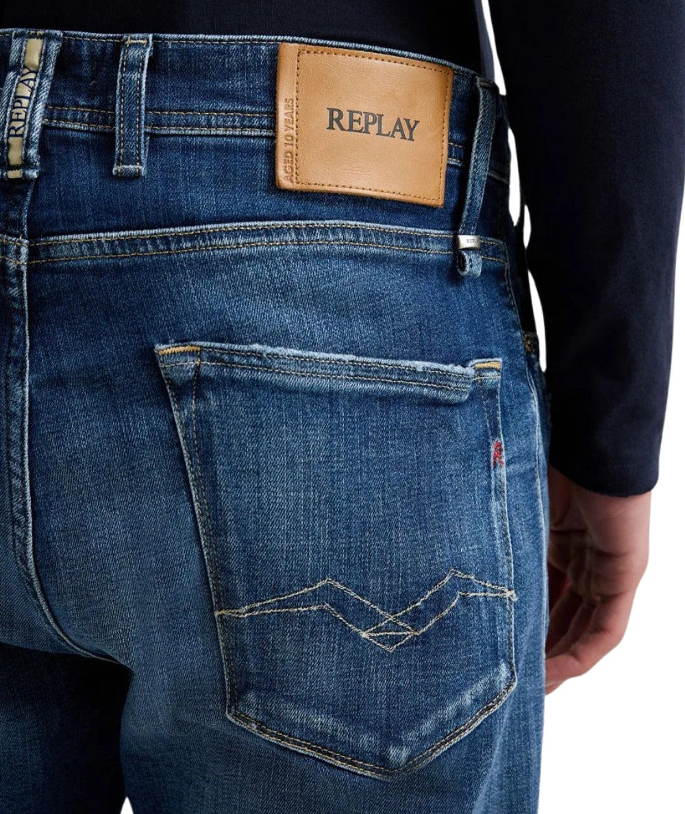 Replay Bermuda in Denim MA981Q.000.141102 Denim Medio