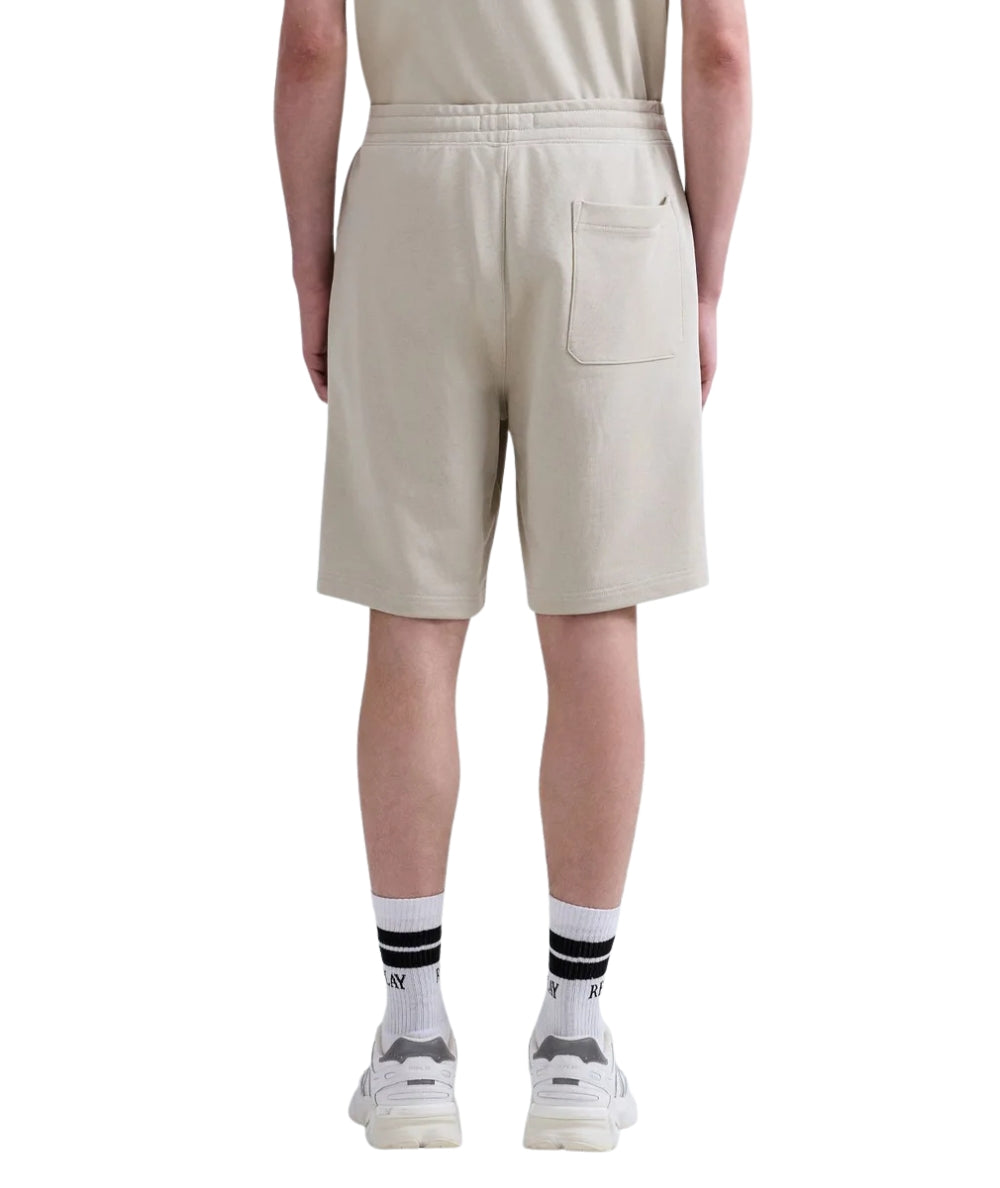 Replay Bermuda in Felpa di Cotone M9063.000.23802 Beige