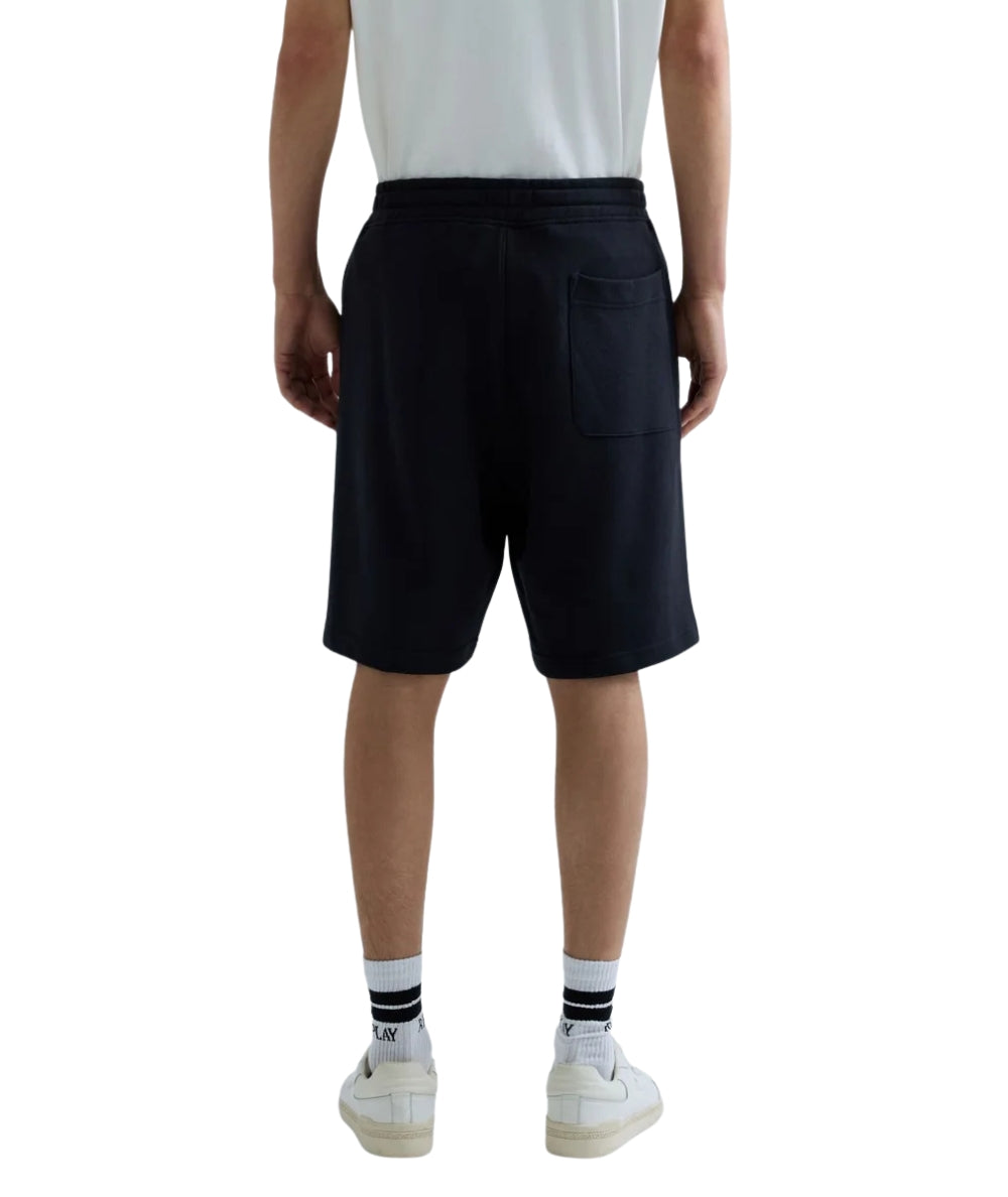 Replay Bermuda in Felpa di Cotone M9063.000.23802 Blu scuro