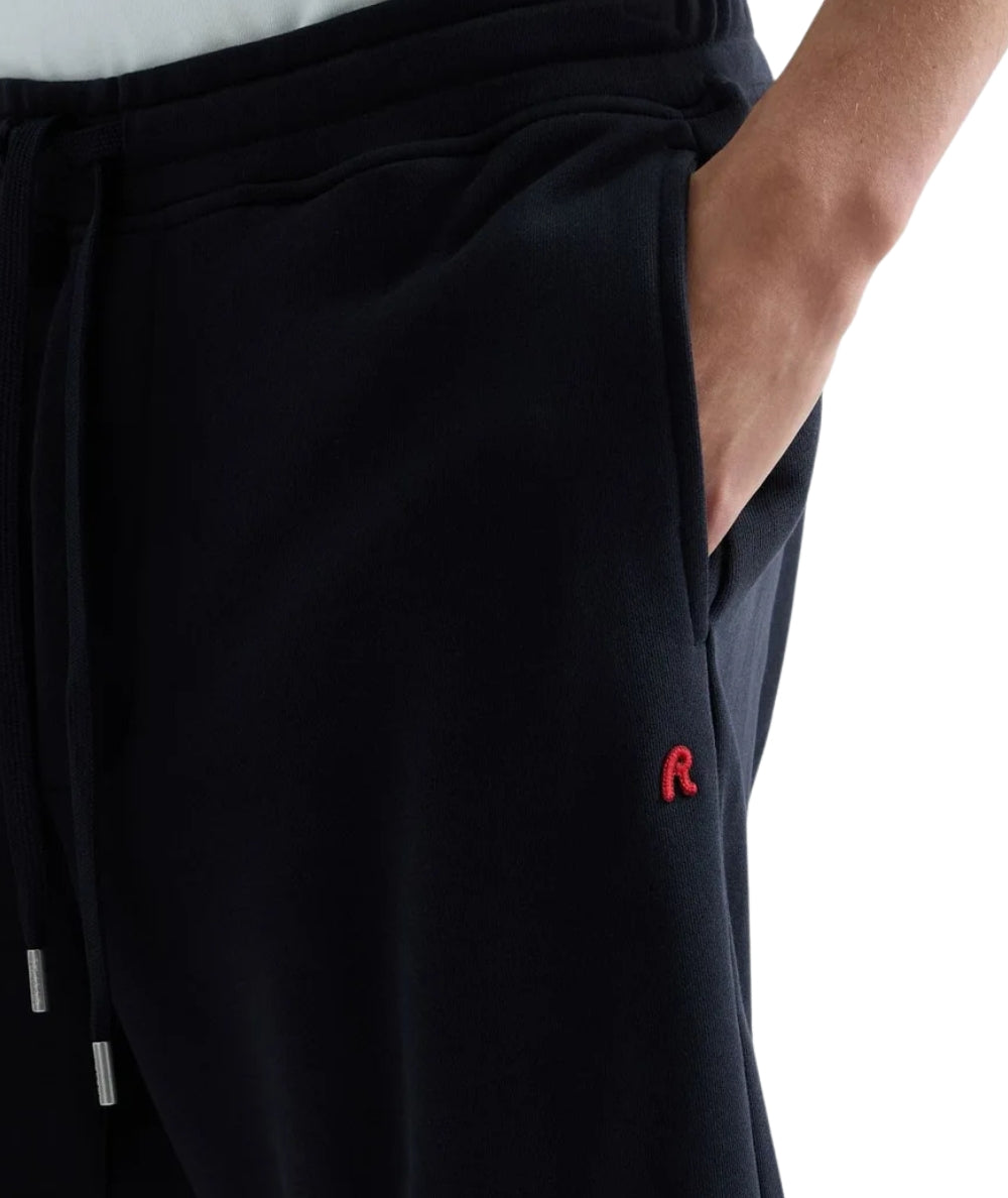 Replay Bermuda in Felpa di Cotone M9063.000.23802 Blu scuro