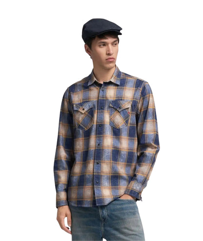 Replay Camicia  M4860T.000.52848 Blu