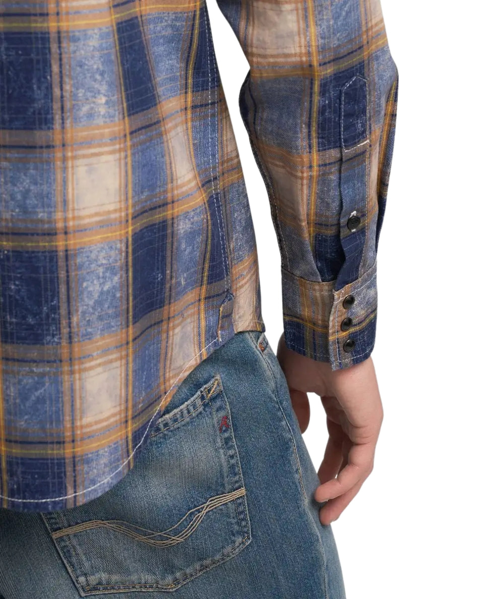 Replay Camicia  M4860T.000.52848 Blu