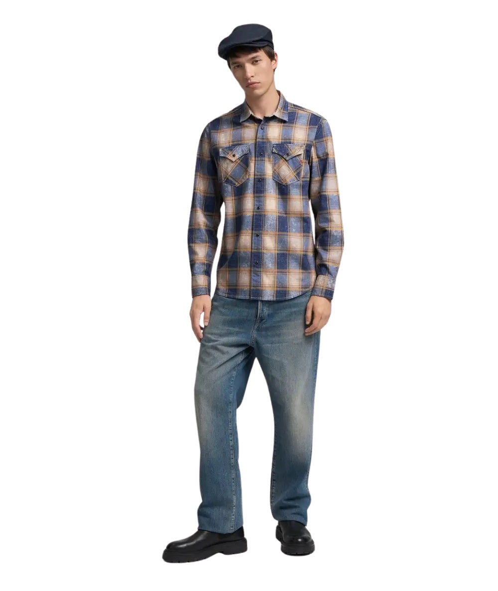 Replay Camicia  M4860T.000.52848 Blu