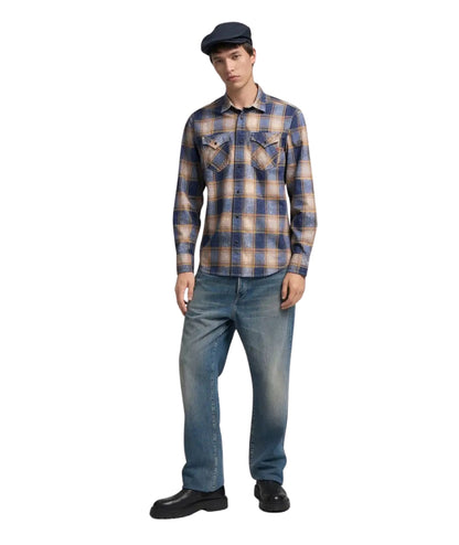 Replay Camicia  M4860T.000.52848 Blu