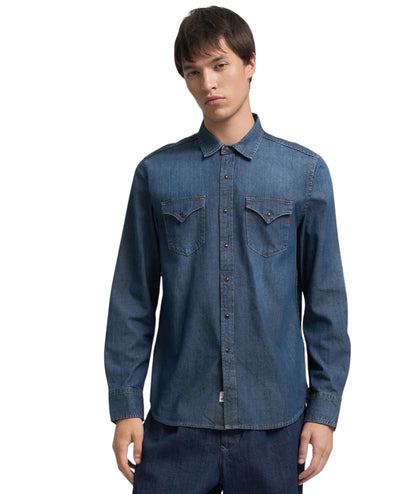 Replay Camicia in Denim M4860T.000.26C92A Denim