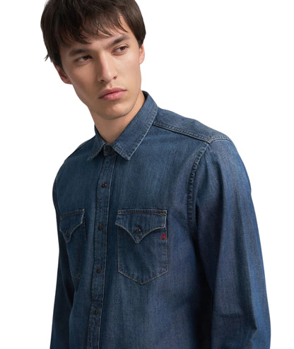 Replay Camicia in Denim M4860T.000.26C92A Denim