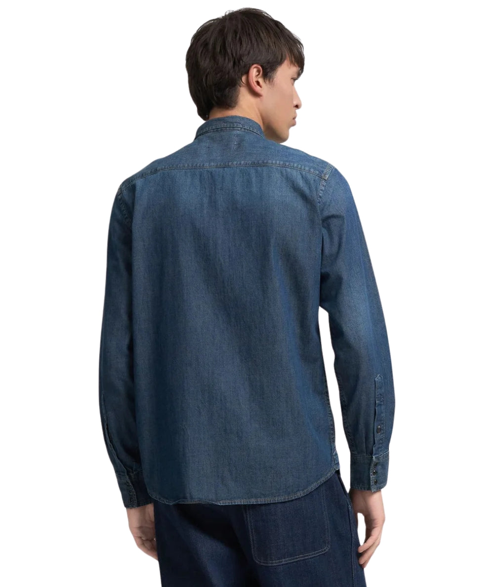 Replay Camicia in Denim M4860T.000.26C92A Denim