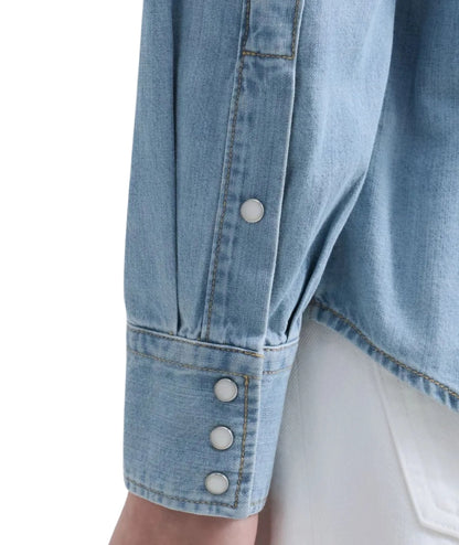 Replay Camicia in Denim W2362.000.26C17B Denim Chiaro