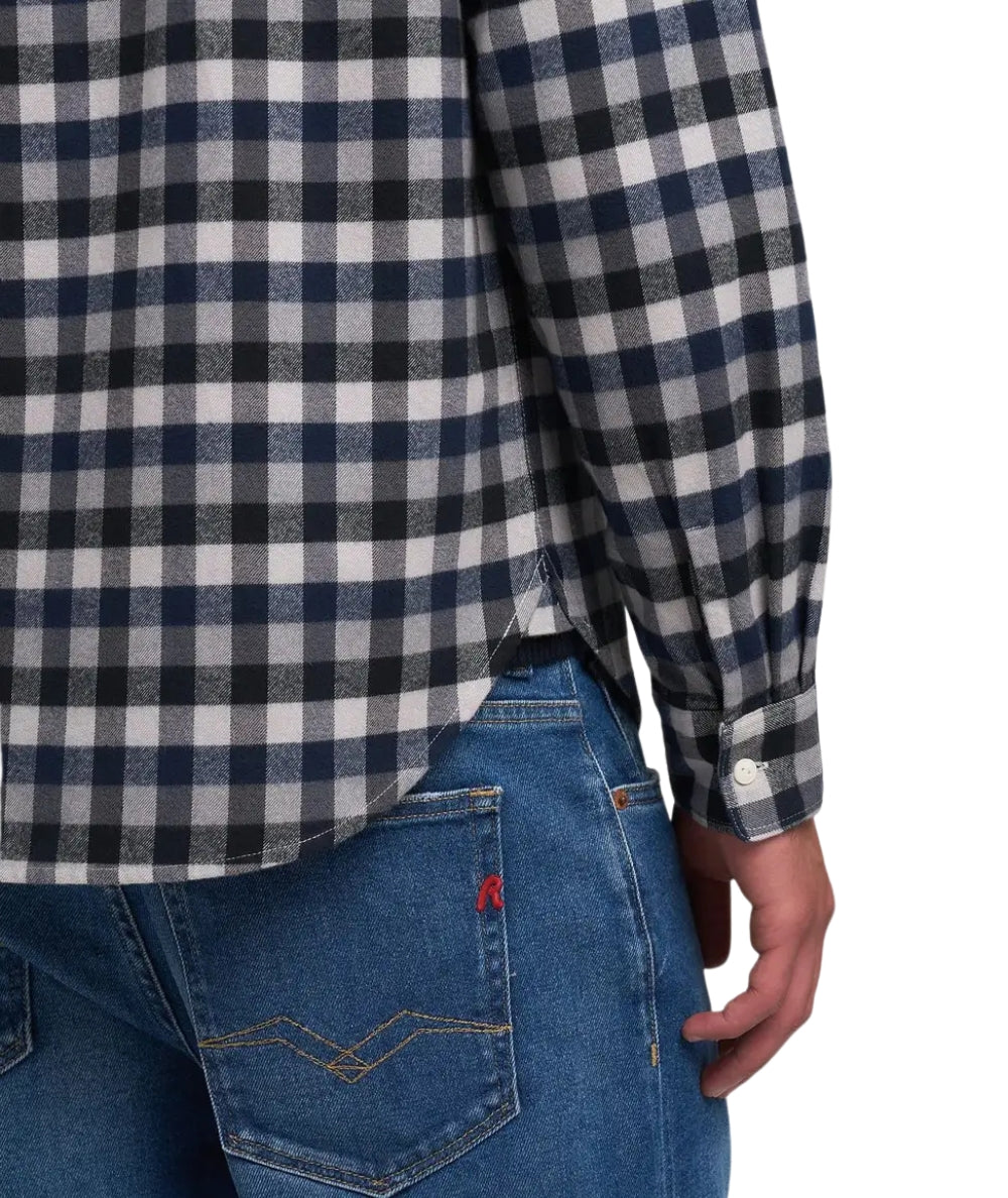 Replay Camicia in Fantasia a Quadri M4150.000.5282 Multicolor