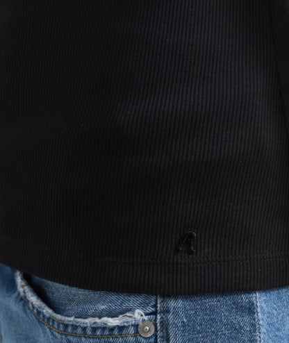 Replay Canotta in Cotone a Costine W3483A.000.23747 Nero