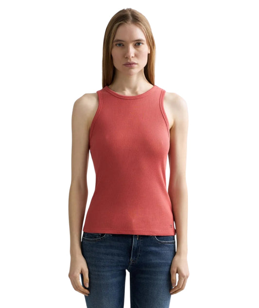 Replay Canotta in Cotone a Costine W3483A.000.23747 Rosa