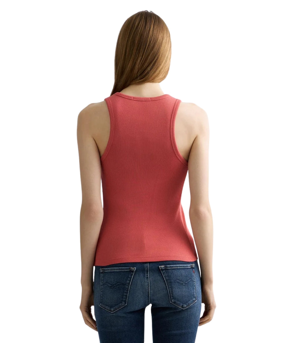 Replay Canotta in Cotone a Costine W3483A.000.23747 Rosa
