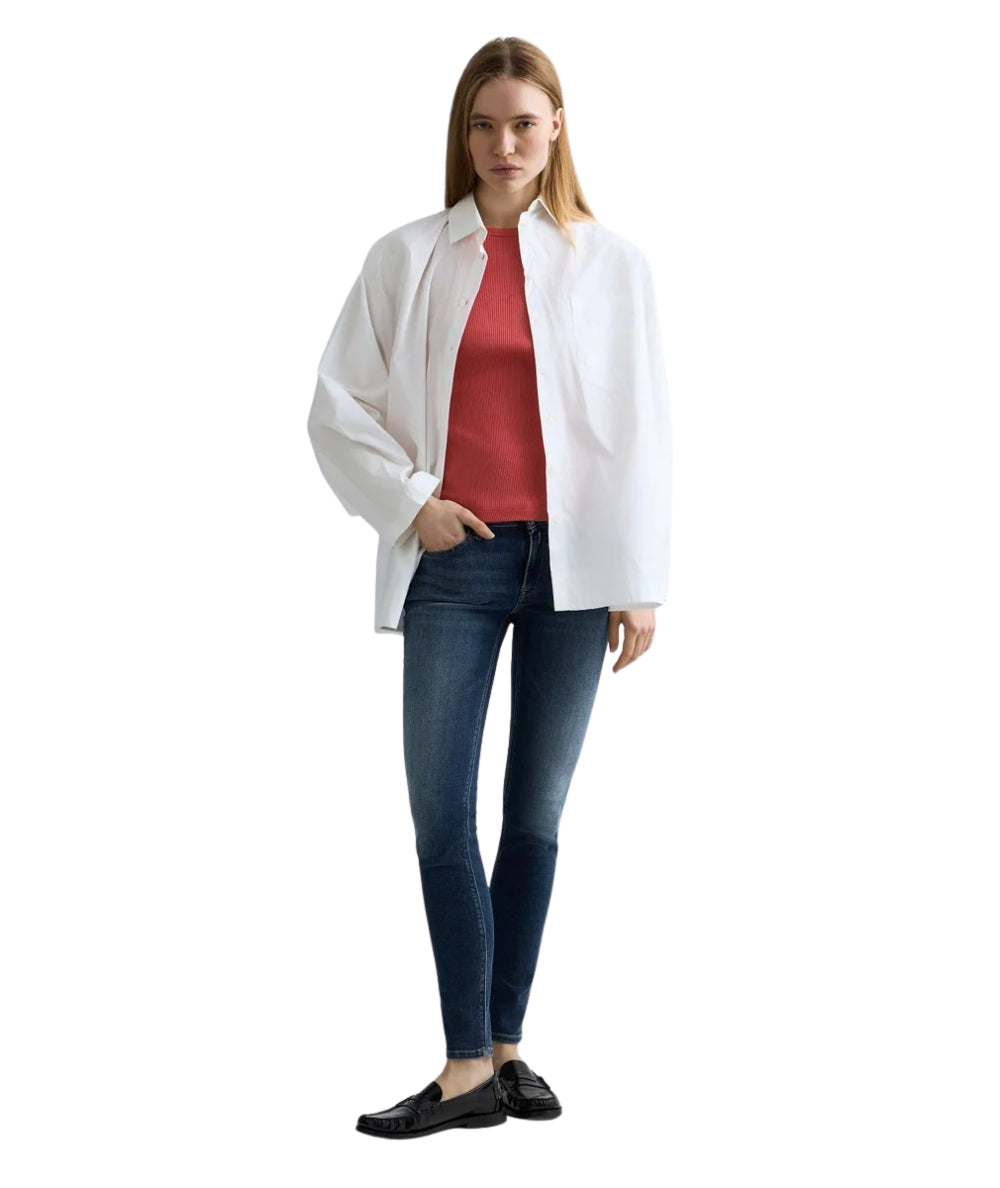Replay Canotta in Cotone a Costine W3483A.000.23747 Rosa
