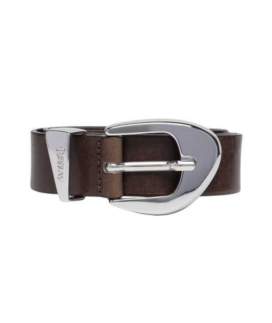 Replay Cintura in Pelle Bovina AW2621.000.A1204C Marrone Java