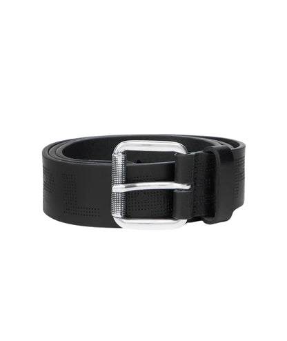 Replay Cintura in Pelle con Logo Texturizzato AM2713.000.A1207B Nero