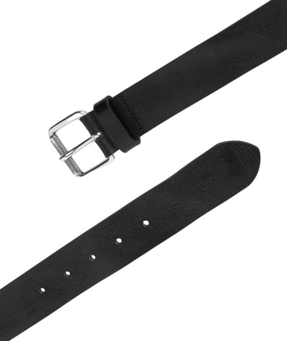 Replay Cintura in Pelle con Logo Texturizzato AM2713.000.A1207B Nero