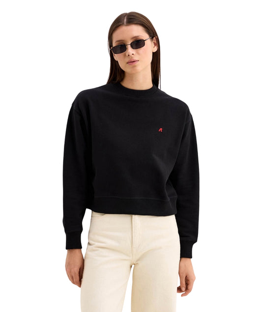 Replay Felpa Girocollo W3461C.000.23808 Nero