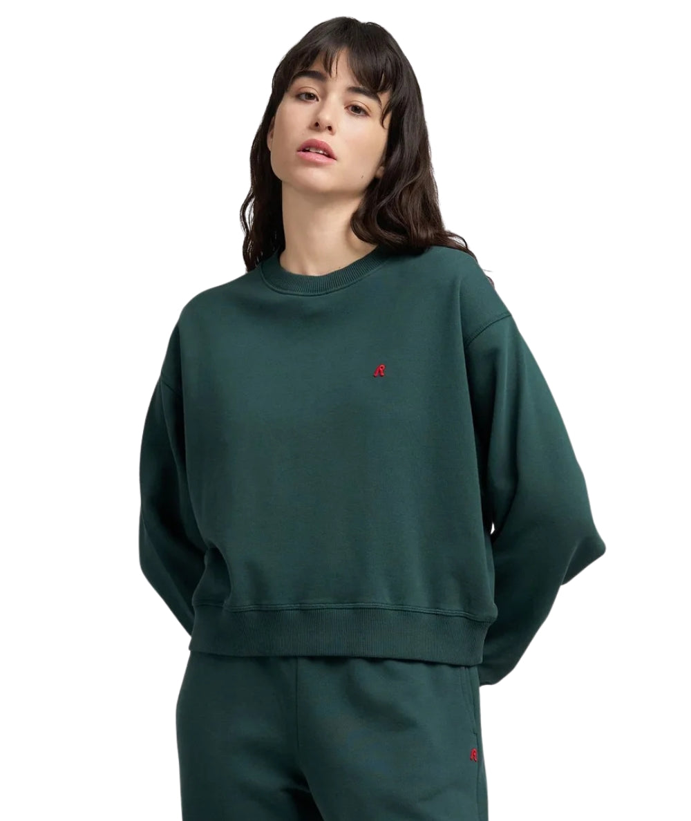 Replay Felpa Girocollo W3461C.000.23808 Verde