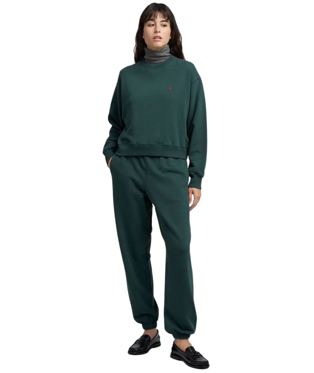 Replay Felpa Girocollo W3461C.000.23808 Verde