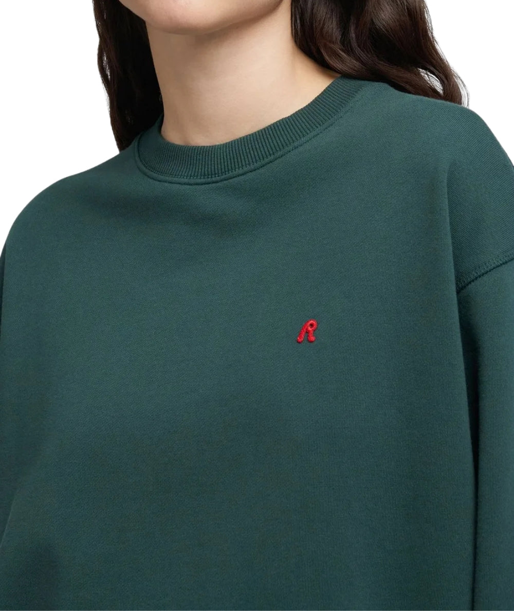 Replay Felpa Girocollo W3461C.000.23808 Verde